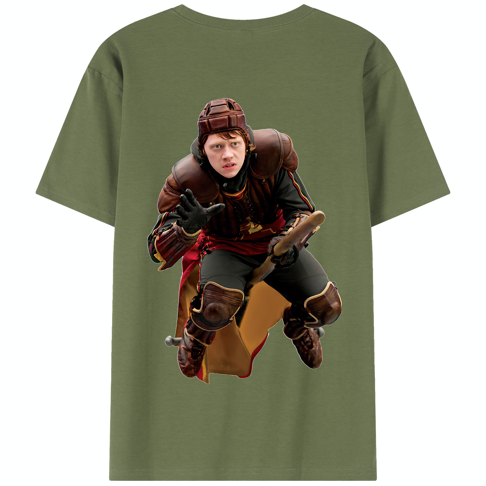 （画像用） Harry Potter ハリー・ポッターシリーズ 綿100％半袖Tシャツ（背面プリント）